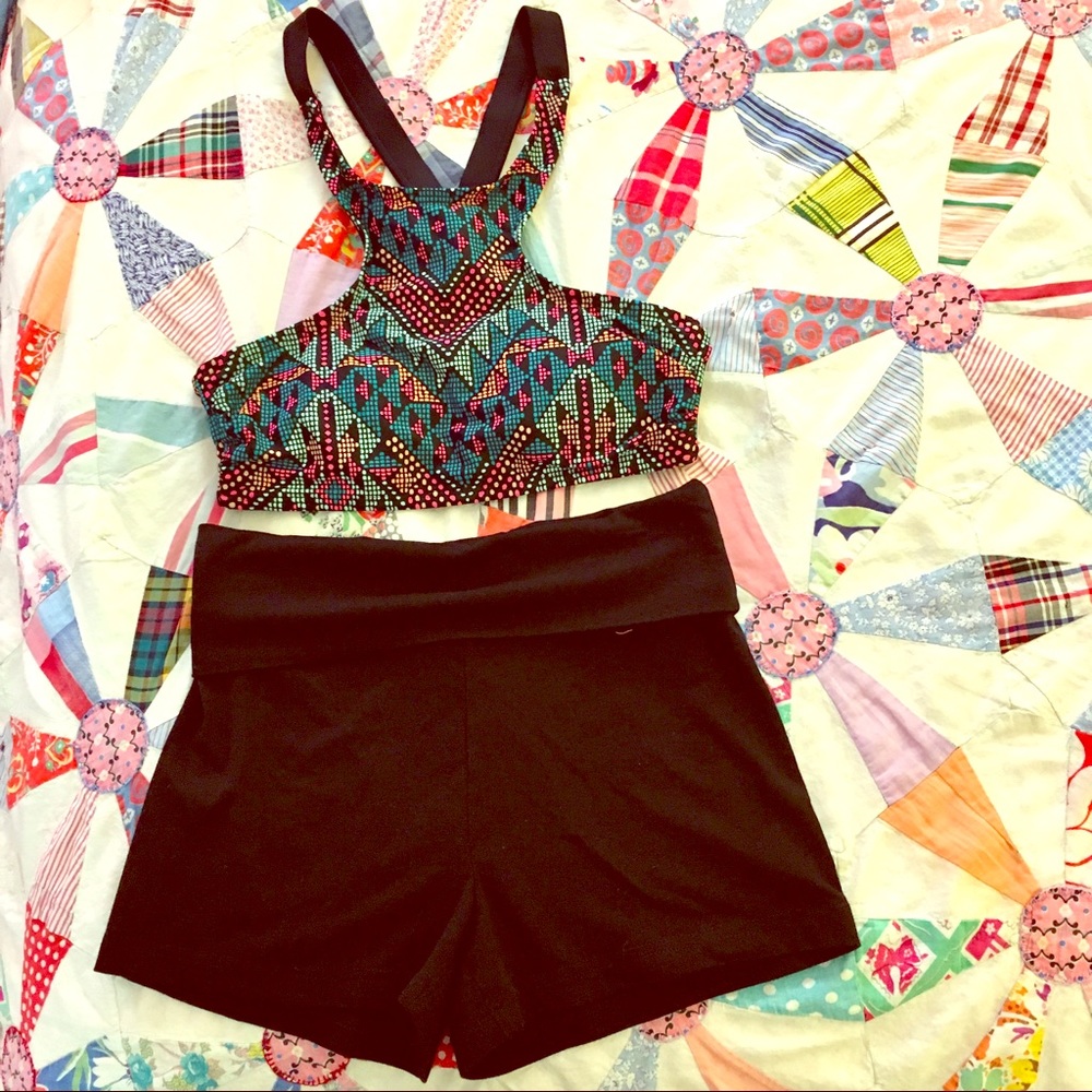 New Swim Top & Free New Shorts
